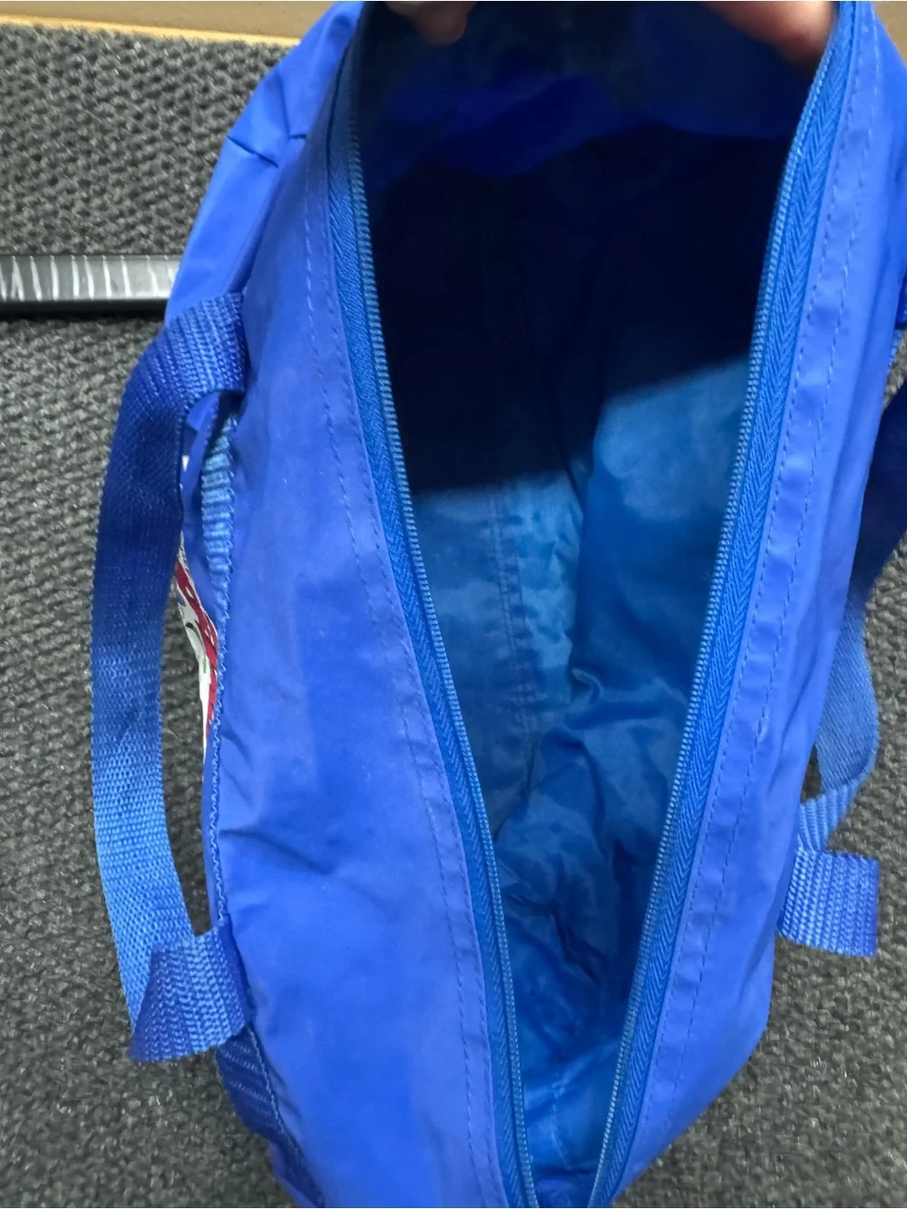 Disney DuckTales Royal Blue Tote with Character Graphic